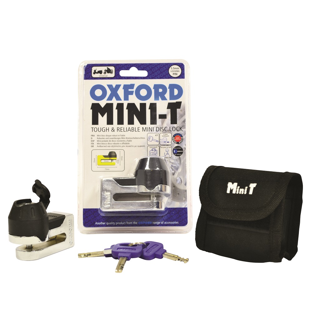 Mini T Disk Lock Black